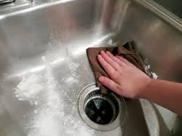 cleaning stainless steel sinks