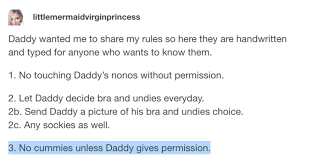 Daddy cummies