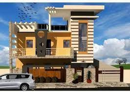 front elevation design for residential