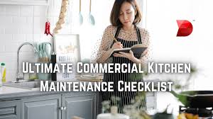 ultimate commercial kitchen maintenance