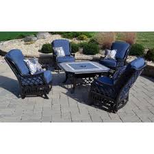 Costco carries a wide variety of outdoor fire pits, including ones that come with chat sets or transform into fire pit tables. Cape Verde 5 Piece Fire Chat Set Sam S Club