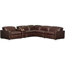 p2 recline leather sectional