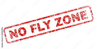 no fly zone st seal print with
