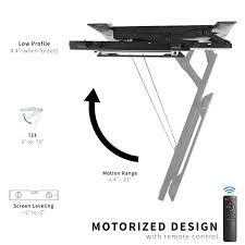 vivo motorized flip down pitched roof