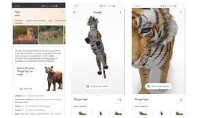 Open space may work better than a cluttered area. Google 3d Animals How To Put A Tiger And More In Your Bedroom