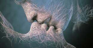 Love Kiss - Love Kiss Abstract Art ...