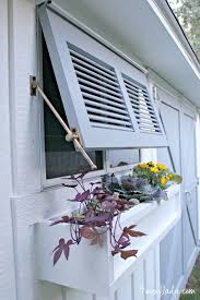 It is great protection against very high winds or put the shutters in each window so they fit tight and snug as to prevent wind or debris from dislodging them from their respective windows. Installing Timberlane Bermuda Shutters 4 Men 1 Lady Bermuda Shutters Shutters Exterior Bahama Shutters