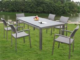 Stainless Steel Dining Table And Chair