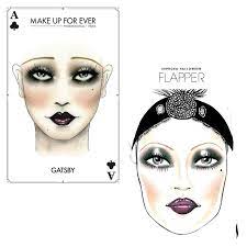 easy halloween makeup 1920 s flapper