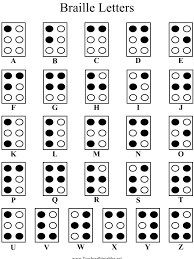 Braille Alphabet Letter Chart Download Printable Pdf