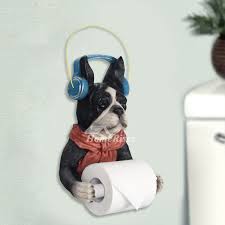 Bulldog Toilet Paper Holder Wall Mount