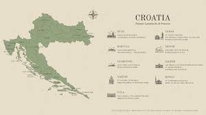 Hotel restaurant kroatia is a hotel in dortmund. The Ultimate Map Of Croatia S Landmarks Olive Tree Escapes