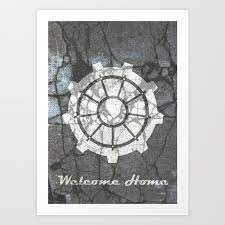 Fallout Inspired Welcome Home Vault