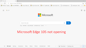 fix microsoft edge 105 not opening
