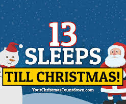 Your Christmas Countdown 2021 | Days Until Christmas | Sleeps To Xmas