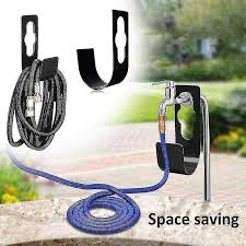 Garden Black Expandable Hose Holder