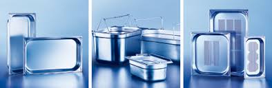 Stainless Steel Gastronorm Containers And Lids