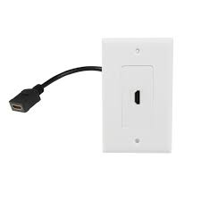 hdmi 2 0 wall plate with female to