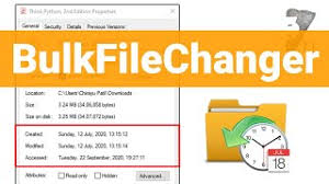 how to change file dates in windows 10