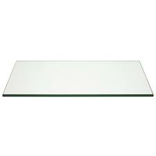 42 rectangle glass table top