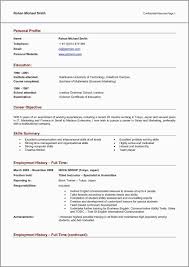 12 Personal Profile Resume Samples Proposal Letter