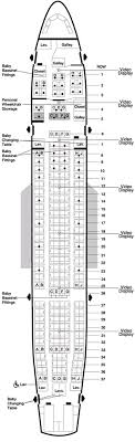 American Airlines Airbus A300 600 Seating Map Aircraft Chart