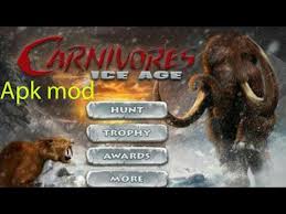 The hunter, equipped with weapons and all sorts of hunting accessories like camouflage . Carnivores Ice Age Hunter Mod Apk Download Youtube