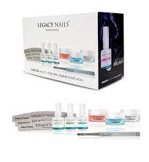 hard gel nail kit by legacy nails ebay