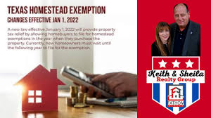 new texas property tax exemption law
