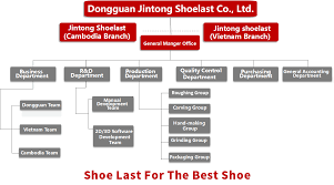 Organization Chart Jintong Shoe Last Your Last Making Expert