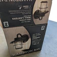 Hampton Bay Wall Lantern For In