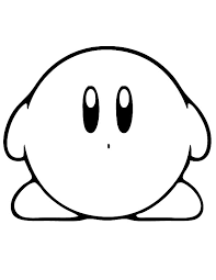 287.26 kb, 1024 x 795. Kirby Standing Coloring Pages Kids Play Color