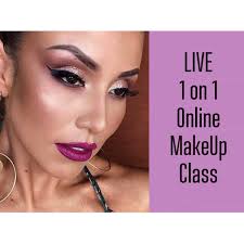 live 1 on 1 makeup lesson one