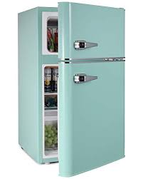 Whether your goal is to use it in a this sleek, black retro mini fridge by frigidaire offers 3.2 cubic feet of storage space and a full width freezer compartment. 8 Best Retro Refrigerators For A 1950s To 1980s Vintage Vibe