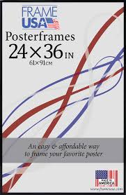 poster frame sizes
