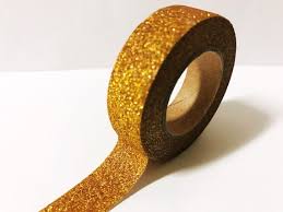 Gold Glitter Washi Tape Gold Washi