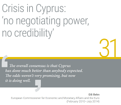 31 Crisis In Cyprus No Negotiating Power No Credibility