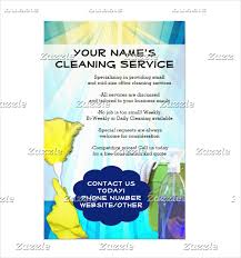 Free Cleaning Business Flyer Templates 16 Cleaning Service