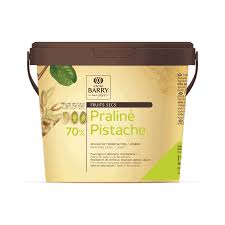 deliciously unique this 70 pistachio praline has a vibrant green appearance grown in terranean and lightly roasted for a fresh authentic flavour