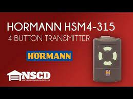 hormann hsm4 315 transmitter remote