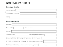 Personnel Change Form Template Payroll Notice Employee