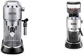 3.7 out of 5 stars 30. De Longhi Dedica Style Traditional Pump Espresso Machine Silver And Coffee Grinder Bundle Silver Amazon Co Uk Home Kitchen