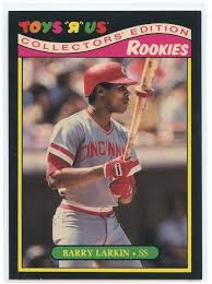 Bonds was a member of the pittsburgh pirates from 1986 to 1992 and the san francisco giants from 1993 to 2007. Amazon Com 1987 Toys R Us 18 Barry Larkin Cincinnati Reds Rookie Card Near Mint Condition Ships In New Holder Collectibles Fine Art