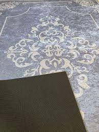 2x3m shiny silver grey clic carpet