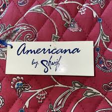 quilted lined bag makeup americana by
