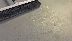 how to clean a concrete bat floor