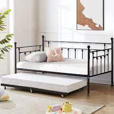 Twin Size Daybed Metal Bed Frame