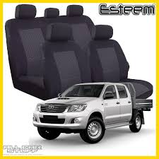 Toyota Hilux Seat Covers Dual Cab 05