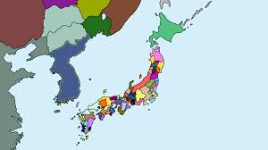 The sengoku period (戦国時代 sengoku jidai?, c. I Made A Map Of Japan And Surrounding Areas During The Sengoku Jidai In 1555 Map Porn