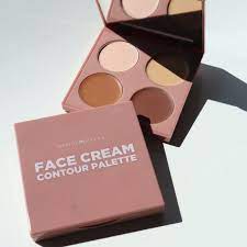 face cream contour palette krämig